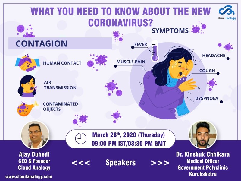 You are currently viewing Cloud Analogy to Host Webinar on Impact Of Coronavirus On Global Health And Salesforce Users