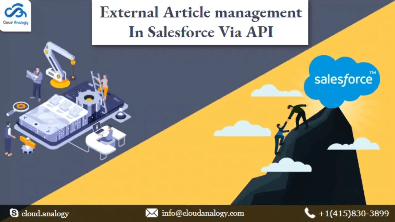 You are currently viewing External Article Management in Salesforce Via API